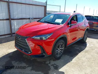 2024 Lexus NX with VIN 2T2GGCEZXRC044024, listed as a IAAI auction lot 41467201 with 11,334 mi miles. Bid and sale history available at carsss.com. Image 2.