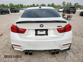 2015 BMW M4 with VIN WBS3R9C5XFK332533, listed as a Copart auction lot 57030615 with 97,739 mi miles and Salvage title. Bid and sale history available at DreamBid. Image 6.