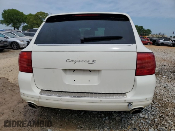 2005 Porsche Cayenne S with VIN WP1AB29P75LA66057, listed as a Copart auction lot 52736275 with 167,061 mi miles and Salvage Title. Bid and sale history available at carsss.com. Image 6.
