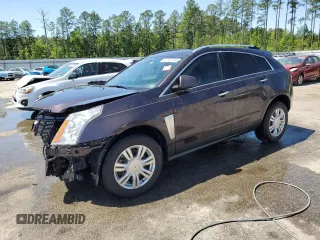 2015 Cadillac SRX Luxury Collection z VIN 3GYFNBE36FS606313, wystawiony jako Copart lot #52767735 z przebiegiem 91 480 mil mil oraz Szkody całkowita. Historia ofert i sprzedaży dostępna na DreamBid. Obrazek 1.