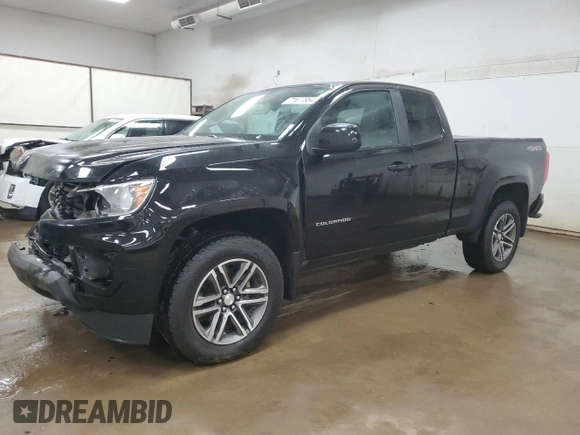 2021 Chevrolet Colorado 4WD Work Truck with VIN 1GCHTBEN1M1146191, listed as a Copart auction lot 71677954 with 67,248 mi miles and Salvage Title. Bid and sale history available at carsss.com. Image 1.