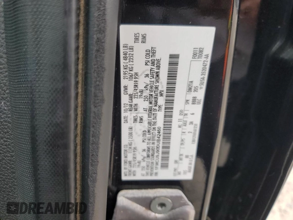 2013 Ford Escape Titanium with VIN 1FMCU9J90DUB42460, listed as a Copart auction lot 59846415 with 158,653 mi miles and Clean title. Bid and sale history available at DreamBid. Image 13.