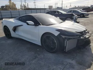 2020 Chevrolet Corvette 2LT with VIN 1G1Y72D45L5101896, listed as a Copart auction lot 43833635 with 8,226 mi miles and Salvage Title. Bid and sale history available at carsss.com. Image 4.