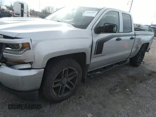2017 Chevrolet Silverado 1500 Custom with VIN 1GCVKPEC3HZ275364, listed as a IAAI auction lot 41065065 with 102,445 mi miles. Bid and sale history available at carsss.com. Image 2.