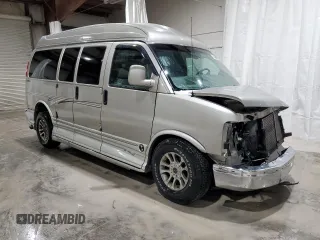 2004 Chevrolet Express Passenger z VIN 1GBFG15T741140422, wystawiony jako Copart lot #51949455 z przebiegiem 98 066 mil mil oraz Szkoda całkowita • Salvage title. Historia ofert i sprzedaży dostępna na DreamBid. Obrazek 4.