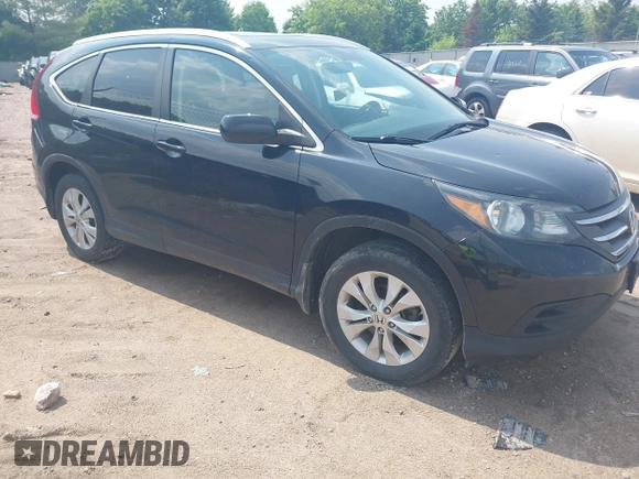 2013 Honda CR-V EX-L z VIN 5J6RM4H78DL000671, wystawiony jako IAAI lot #42395787 z przebiegiem 157 312 mil mil oraz . Historia ofert i sprzedaży dostępna na DreamBid. Obrazek 1.