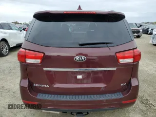 2015 Kia Sedona EX with VIN KNDMC5C17F6022996, listed as a Copart auction lot 50275825 with 142,460 mi miles and Clean Title. Bid and sale history available at carsss.com. Image 6.