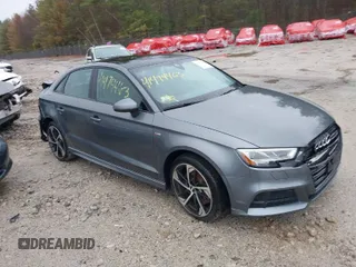 2020 Audi A3 Sedan S line Premium Plus with VIN WAUJEGFF1LA054283, listed as a IAAI auction lot 41474463 with 48,328 mi miles. Bid and sale history available at carsss.com. Image 1.