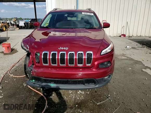 2015 Jeep Cherokee Latitude with VIN 1C4PJMCB5FW527800, listed as a Copart auction lot 50581105 with 84,360 mi miles and Salvage Title. Bid and sale history available at carsss.com. Image 14.
