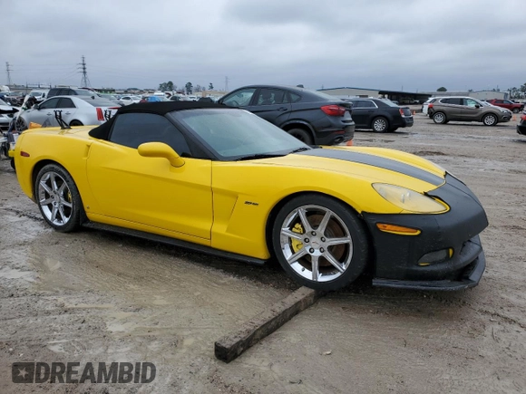 2009 Chevrolet Corvette with VIN 1G1YY36W895200013, listed as a Copart auction lot 88952395 with 132,001 mi miles and Salvage title. Bid and sale history available at DreamBid. Image 4.