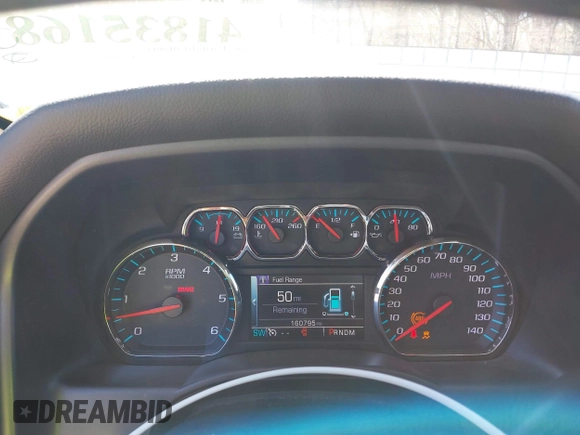 2015 Chevrolet Silverado 1500 LT with VIN 3GCPCRECXFG316989, listed as a IAAI auction lot 41835168 with 160,795 mi miles and . Bid and sale history available at DreamBid. Image 7.