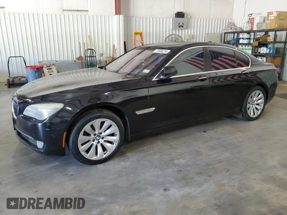 2011 BMW 7 Series with VIN WBAKX6C50BC197118, listed as a Copart auction lot 73686234 with 166,393 mi miles and Clean title. Bid and sale history available at DreamBid. Image 1.
