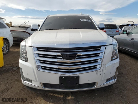 2016 Cadillac Escalade Platinum with VIN 1GYS4DKJ2GR372465, listed as a Copart auction lot 86811584 with 80,221 mi miles and Salvage Title. Bid and sale history available at carsss.com. Image 5.