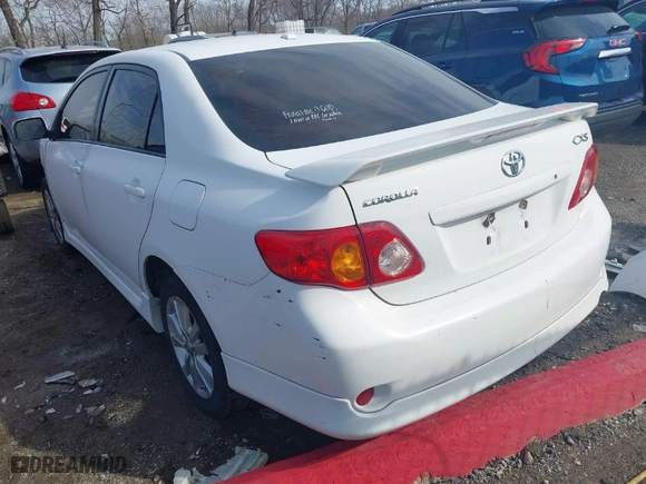 2010 Toyota Corolla with VIN 1NXBU4EE9AZ169867, listed as a IAAI auction lot 41791482 with 184,417 mi miles. Bid and sale history available at carsss.com. Image 3.
