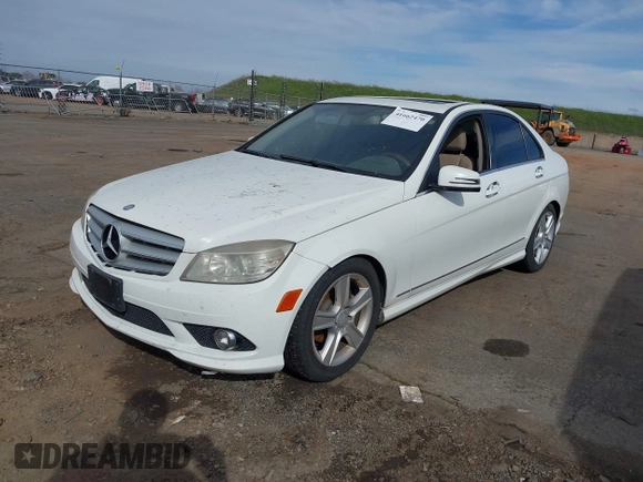 2010 Mercedes-Benz C-Class C 300 Sport with VIN WDDGF5EB5AR110145, listed as a IAAI auction lot 41662470 with 141,099 mi miles. Bid and sale history available at carsss.com. Image 2.
