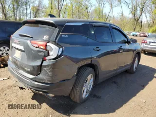 2018 GMC Terrain SLE z VIN 3GKALTEX2JL134844, wystawiony jako Copart lot #55033615 z przebiegiem 96 288 mil mil oraz Szkody całkowita. Historia ofert i sprzedaży dostępna na DreamBid. Obrazek 3.