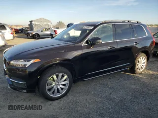 2016 Volvo XC90 T6 Momentum with VIN YV4A22PK3G1056159, listed as a Copart auction lot 47103025 with 120,773 mi miles and Salvage Title. Bid and sale history available at carsss.com. Image 1.