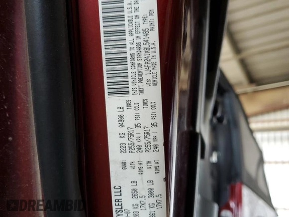 2008 Jeep Wrangler X with VIN 1J4FA241X8L541485, listed as a Copart auction lot 54050235 with 145,748 mi miles and Salvage title. Bid and sale history available at DreamBid. Image 12.