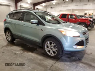 2013 Ford Escape SEL with VIN 1FMCU9H93DUA72099, listed as a Copart auction lot 58691955 with 30,449 mi miles and Salvage title. Bid and sale history available at DreamBid. Image 4.