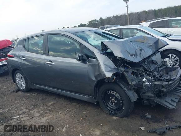 2022 Nissan LEAF S with VIN 1N4AZ1BV3NC554735, listed as a IAAI auction lot 41520034 with 32,171 mi miles and . Bid and sale history available at DreamBid. Image 14.