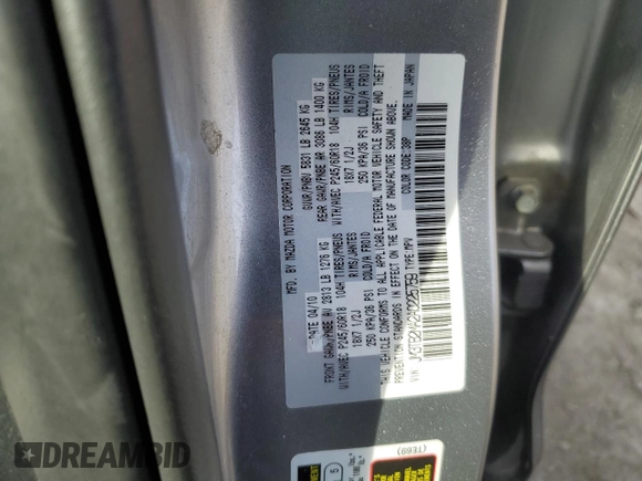 2010 Mazda CX-9 Sport with VIN JM3TB2MA2A0225759, listed as a Copart auction lot 43150095 with 119,130 mi miles and Salvage Title. Bid and sale history available at DreamBid. Image 13.