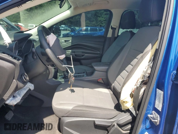 2017 Ford Escape S with VIN 1FMCU0F74HUD35591, listed as a Copart auction lot 59889465 with 134,552 mi miles and Salvage title. Bid and sale history available at DreamBid. Image 7.