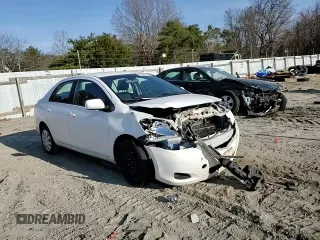2010 Toyota Yaris with VIN JTDBT4K39A1361835, listed as a Copart auction lot 48660785 with 268,273 mi miles and Salvage Title. Bid and sale history available at carsss.com. Image 10.