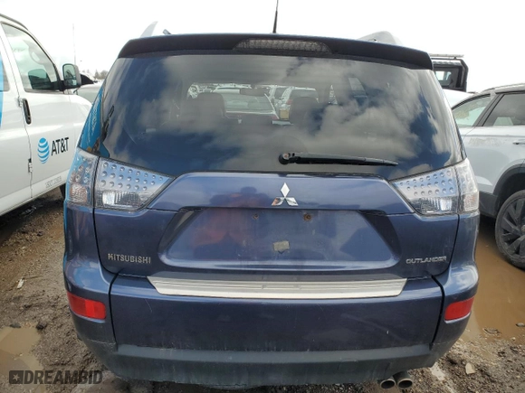 2008 Mitsubishi Outlander XLS with VIN JA4MT41X48Z016263, listed as a Copart auction lot 50369975 with 185,898 mi miles and Salvage Title. Bid and sale history available at carsss.com. Image 6.