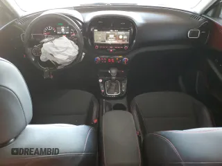 2021 Kia Soul Turbo with VIN KNDJ53AF0M7742468, listed as a Copart auction lot 76140414 with 49,340 mi miles and Salvage Title. Bid and sale history available at DreamBid. Image 8.