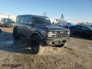 2022 Ford Bronco with VIN 1FMEE5DP5NLB09650, listed as a Copart auction lot 89376195 with NaN miles and Salvage Title. Bid and sale history available at carsss.com. Image 12.