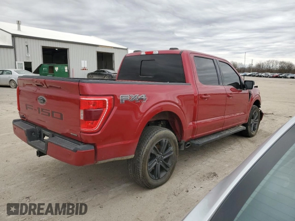 2022 Ford F-150 XL with VIN 1FTEW1EPXNFB38388, listed as a Copart auction lot 47399625 with 83,579 mi miles and Non repairable. Bid and sale history available at DreamBid. Image 3.