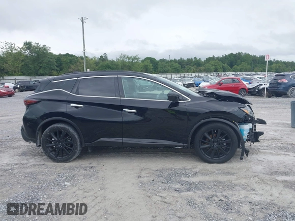 2023 Nissan Murano SV with VIN 5N1AZ2BJ3PC136963, listed as a IAAI auction lot 42386715 with 30,619 mi miles and . Bid and sale history available at DreamBid. Image 14.