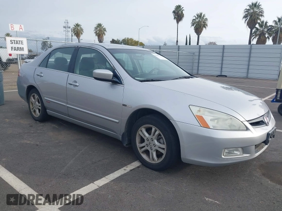 2006 Honda Accord LX SE with VIN 1HGCM55386A144059, listed as a IAAI auction lot 41483767 with 199,184 mi miles and . Bid and sale history available at DreamBid. Image 1.