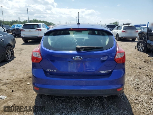 2014 Ford Focus Titanium with VIN 1FADP3N27EL284599, listed as a Copart auction lot 63400395 with 97,123 mi miles and Clean title. Bid and sale history available at DreamBid. Image 6.