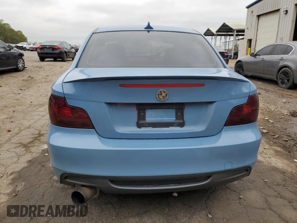 2009 BMW 1 Series 135i with VIN WBAUC73519VF25867, listed as a Copart auction lot 79644454 with Not provided miles and Salvage title. Bid and sale history available at DreamBid. Image 6.
