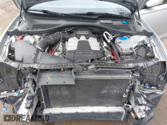 2015 Audi A6 3.0T Prestige with VIN WAUHGAFC5FN026947, listed as a IAAI auction lot 41718442 with 110,410 mi miles. Bid and sale history available at carsss.com. Image 10.