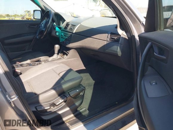 2004 BMW X3 2.5i with VIN WBXPA73414WC37026, listed as a IAAI auction lot 42142708 with 182,397 mi miles. Bid and sale history available at carsss.com. Image 5.