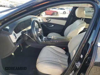 2020 Mercedes-Benz S-Class S 560 with VIN WDDUG8DB8LA523987, listed as a Copart auction lot 42517405 with 77,649 mi miles and Salvage Title. Bid and sale history available at carsss.com. Image 7.