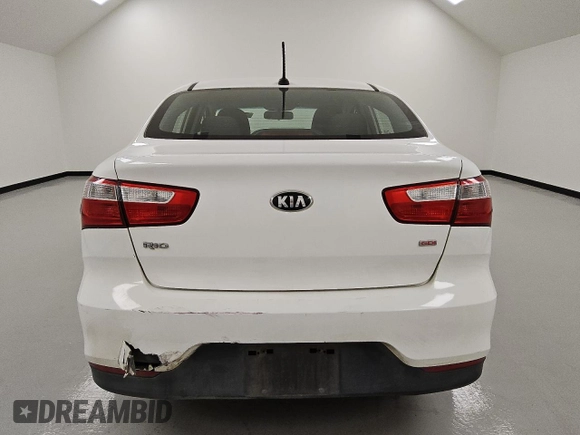 2017 Kia Rio LX with VIN KNADM4A37H6047957, listed as a Copart auction lot 49391885 with 101,755 mi miles and Clean Title. Bid and sale history available at carsss.com. Image 6.
