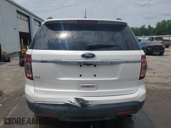 2012 Ford Explorer XLT with VIN 1FMHK7D85CGA71434, listed as a Copart auction lot 56243915 with 196,163 mi miles and Salvage title. Bid and sale history available at DreamBid. Image 6.