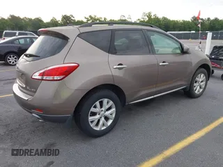 2011 Nissan Murano S with VIN JN8AZ1MW0BW164691, listed as a IAAI auction lot 42187432 with 188,551 mi miles and . Bid and sale history available at DreamBid. Image 4.