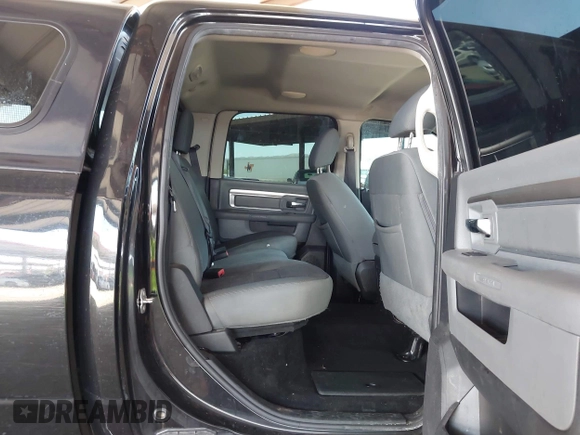 2017 Ram 1500 Big Horn with VIN 3C6RR7LT9HG505822, listed as a IAAI auction lot 42426324 with 120,699 mi miles and . Bid and sale history available at DreamBid. Image 8.
