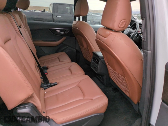 2021 Audi Q7 Premium with VIN WA1AJAF71MD023923, listed as a Copart auction lot 42857925 with 81,346 mi miles and Salvage Title. Bid and sale history available at carsss.com. Image 10.