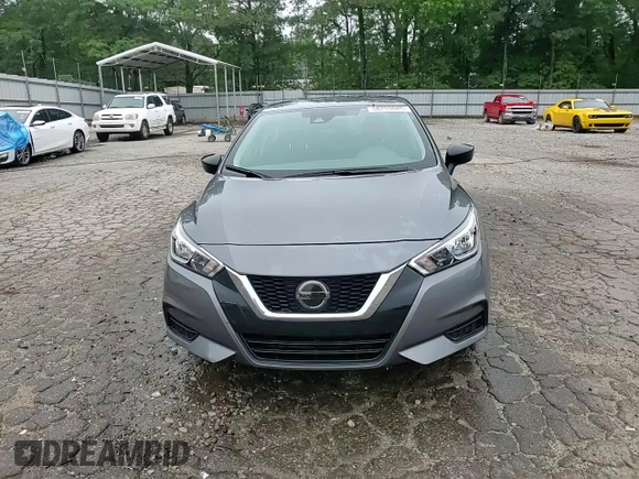 2021 Nissan Versa S with VIN 3N1CN8DVXML809648, listed as a Copart auction lot 58293085 with 62,622 mi miles and Salvage title. Bid and sale history available at DreamBid. Image 13.