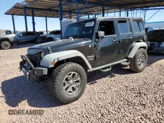 2012 Jeep Wrangler Unlimited Sport with VIN 1C4BJWDGXCL161569, listed as a Copart auction lot 50456355 with 133,703 mi miles and Salvage Title. Bid and sale history available at carsss.com. Image 1.