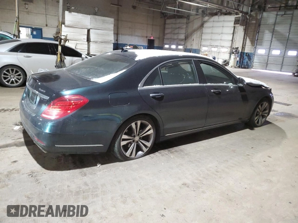 2017 Mercedes-Benz S 550 with VIN WDDUG8FB2HA320873, listed as a Copart auction lot 89278055 with 130,027 mi miles and Clean Title. Bid and sale history available at carsss.com. Image 3.