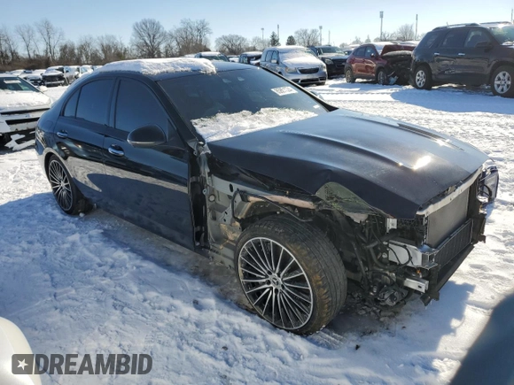 2023 Mercedes-Benz C 300 z VIN W1KAF4HB1PR097320, wystawiony jako Copart lot #85801624 z przebiegiem 28 796 mil mil oraz Szkoda całkowita • Salvage title. Historia ofert i sprzedaży dostępna na DreamBid. Obrazek 4.