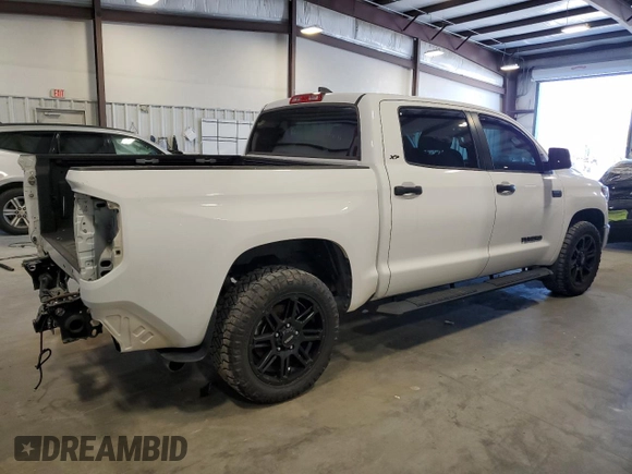 2020 Toyota Tundra 2WD SR5 with VIN 5TFEY5F14LX262160, listed as a Copart auction lot 46682465 with 93,384 mi miles and Salvage Title. Bid and sale history available at carsss.com. Image 3.