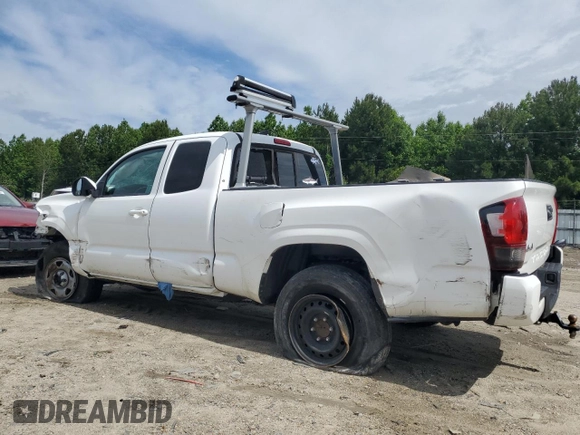2019 Toyota Tacoma SR with VIN 5TFSX5EN0KX066144, listed as a Copart auction lot 58041625 with Not provided miles and Salvage title. Bid and sale history available at DreamBid. Image 2.
