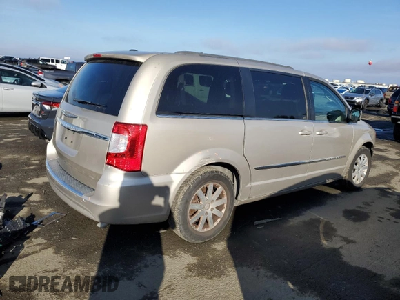 2016 Chrysler Town & Country Touring with VIN 2C4RC1BG6GR280375, listed as a Copart auction lot 84906994 with 123,663 mi miles and Salvage Title. Bid and sale history available at carsss.com. Image 3.